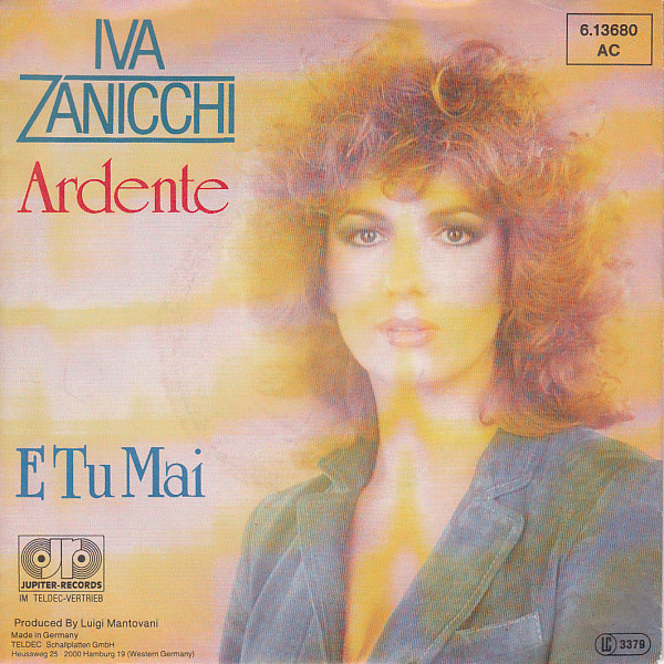 Cover Iva Zanicchi - Ardente (7, Single, Promo) Schallplatten Ankauf