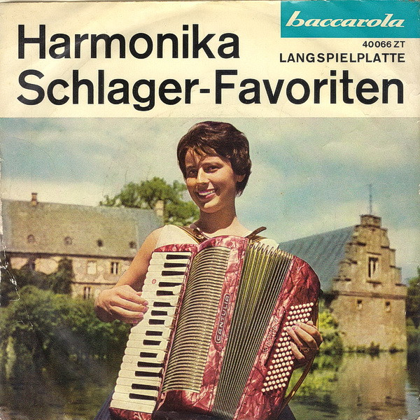 Cover Heinz Und Günther Mit Ihren Solisten - Harmonika Schlager-Favoriten (7, EP, RE) Schallplatten Ankauf