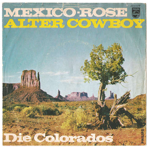 Cover Die Colorados - Mexico-Rose (7, Single) Schallplatten Ankauf