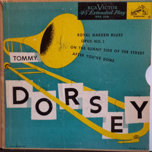Cover Tommy Dorsey And His Orchestra - Royal Garden Blues (7, EP) Schallplatten Ankauf