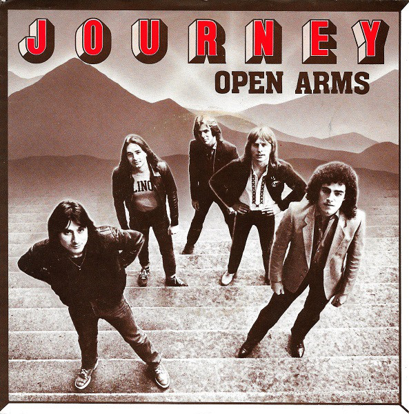 Cover Journey - Open Arms (7, Single) Schallplatten Ankauf