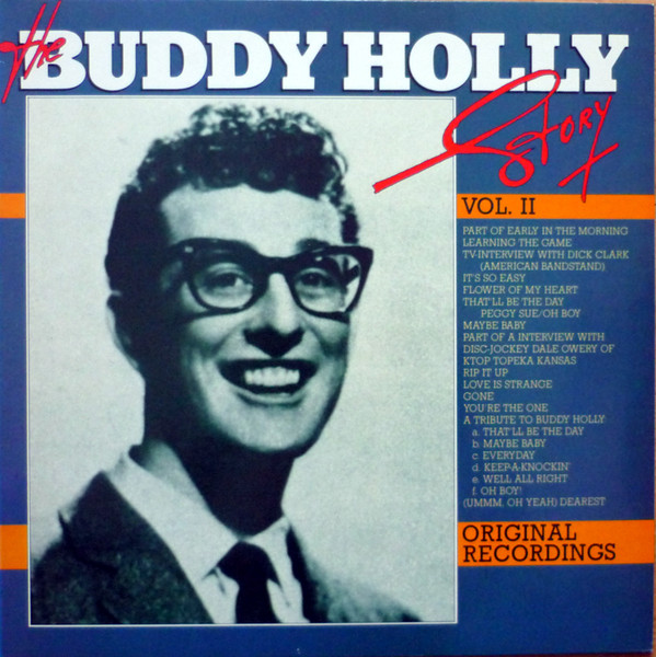 Cover Buddy Holly - The Buddy Holly Story (Original Recordings) Vol. II (LP, Comp) Schallplatten Ankauf