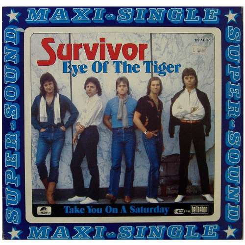 Cover Survivor - Eye Of The Tiger (12, Maxi) Schallplatten Ankauf