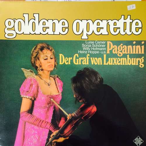 Cover Various - Paganini / Der Graf von Luxemburg (LP, Album) Schallplatten Ankauf