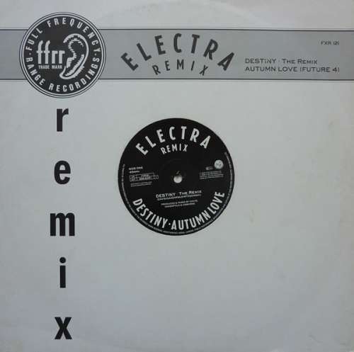 Cover Electra - Destiny (The Remix) / Autumn Love (Future 4) (12) Schallplatten Ankauf