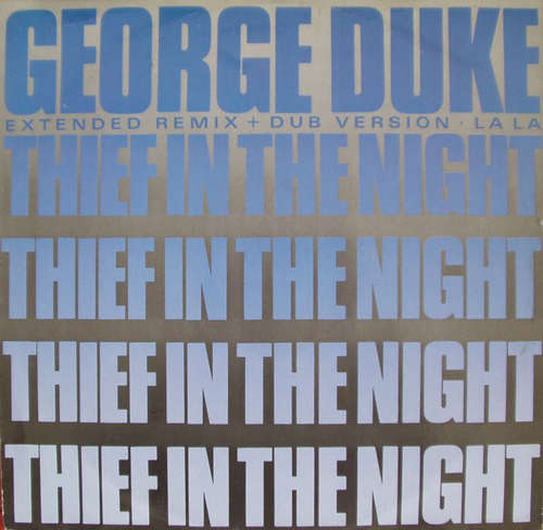 Cover George Duke - Thief In The Night (Extended Remix + Dub Version) (12) Schallplatten Ankauf