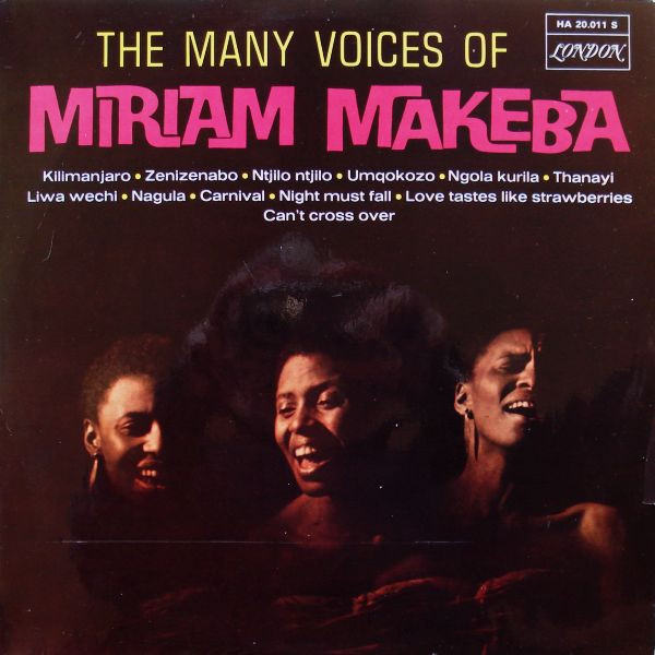 Cover Miriam Makeba - The Many Voices Of Miriam Makeba (LP, Album) Schallplatten Ankauf