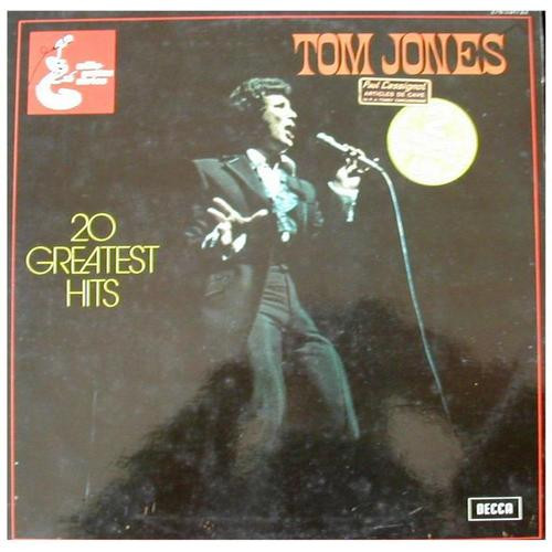 Cover Tom Jones - 20 Greatest Hits (2xLP, Comp) Schallplatten Ankauf