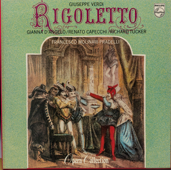 Cover Giuseppe Verdi, Gianna D'Angelo, Renato Capecchi, Richard Tucker (2), Francesco Molinari-Pradelli - Rigoletto (2xLP + Box) Schallplatten Ankauf