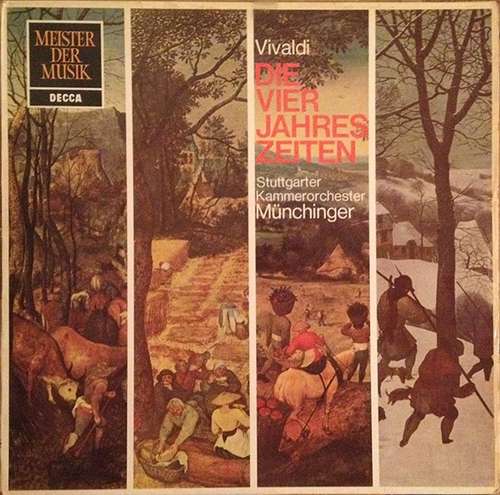 Cover Vivaldi* - Stuttgarter Kammerorchester, Münchinger* - Die Vier Jahreszeiten (LP, Album) Schallplatten Ankauf