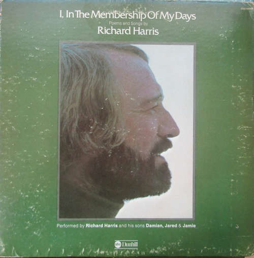 Cover Richard Harris - I, In The Membership Of My Days (LP, Gat) Schallplatten Ankauf