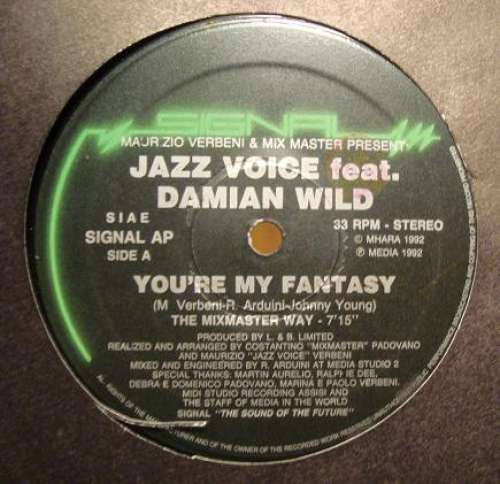 Cover Jazz Voice - You're My Fantasy / Like You (2x12) Schallplatten Ankauf