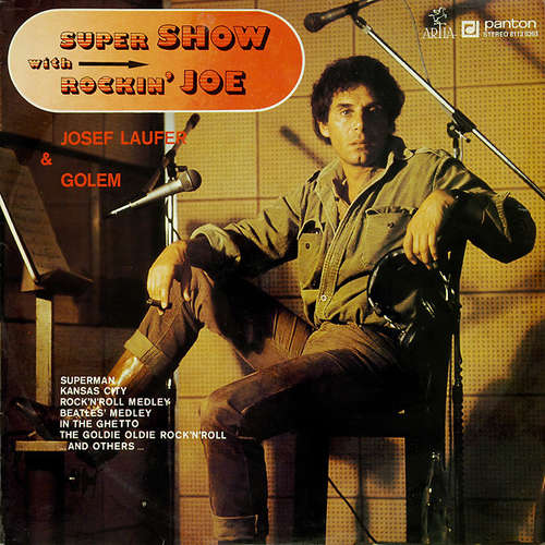 Cover Josef Laufer & Golem (7) - Super Show With Rockin' Joe (LP, Album, RP, Lam) Schallplatten Ankauf