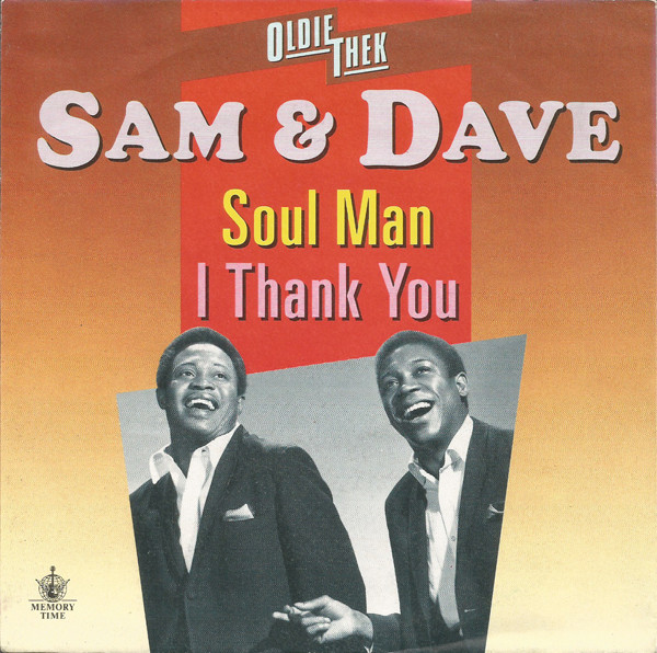 Cover Sam & Dave - Soul Man / I Thank You (7, Single) Schallplatten Ankauf