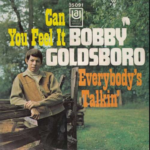 Cover Bobby Goldsboro - Can You Feel It / Everybody's Talkin' (7, Single) Schallplatten Ankauf