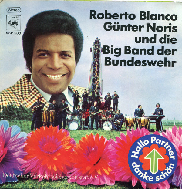 Cover Roberto Blanco, Günter Noris Und Die Big Band Der Bundeswehr / Die Stachelschweine - Hallo Partner Danke Schön (7, EP, gat) Schallplatten Ankauf