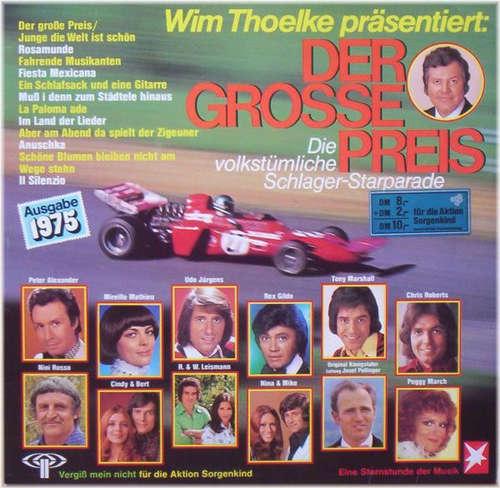 Cover Various - Wim Thoelke Präsentiert: Der Große Preis - Die Volkstümliche Schlagerparade, Ausgabe 1975 (LP, Comp, Gre) Schallplatten Ankauf