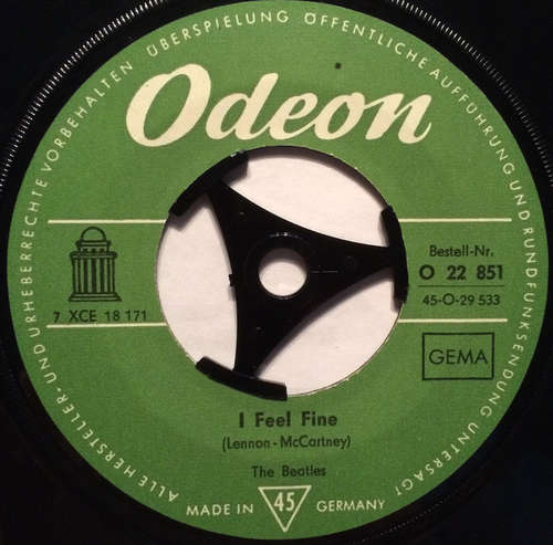 Cover The Beatles - I Feel Fine (7, Single) Schallplatten Ankauf