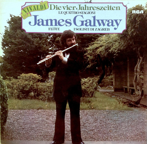 Cover James Galway - I Soloisti Di Zagreb* - Vivaldi - Die Vier Jahreszeiten - Le Quattro Stagioni (LP, Album) Schallplatten Ankauf