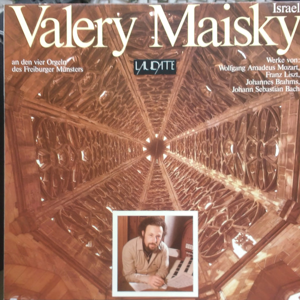 Cover Valery Maisky - An Den Vier Orgeln Des Freiburger Münsters - Werke Von Wolfgang Amadeus Mozart, Franz Liszt, Johannes Brahms, Johann Sebastian Bach (LP) Schallplatten Ankauf