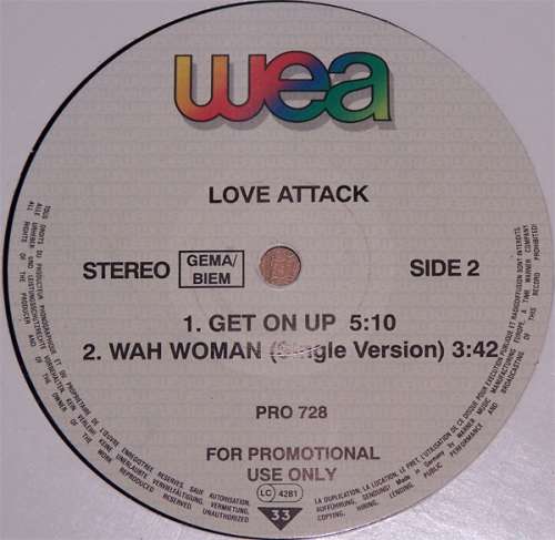 Bild Love Attack - Wah Woman (12) Schallplatten Ankauf