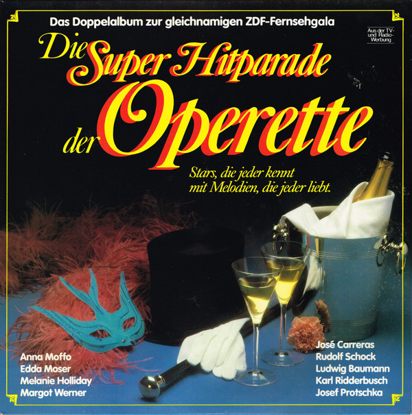 Cover Various - Die Super Hitparade Der Operette (2xLP, Comp, Gat) Schallplatten Ankauf