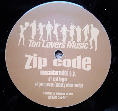 Cover Zip Code - Mancunian Union E.P. (12, EP) Schallplatten Ankauf