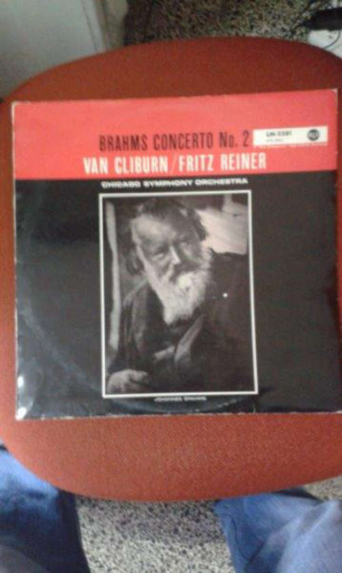 Cover Brahms* - Van Cliburn / Fritz Reiner And Chicago Symphony Orchestra* - Brahms Concerto No. 2 (LP, Album, Mono) Schallplatten Ankauf
