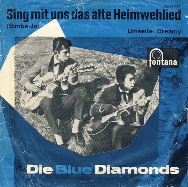 Cover Die Blue Diamonds* - Sing Mit Uns Das Alte Heimwehlied (Simba-Jo) (7, Mono) Schallplatten Ankauf
