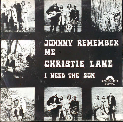 Cover Christie Lane - Johnny Remember Me (7, Single) Schallplatten Ankauf