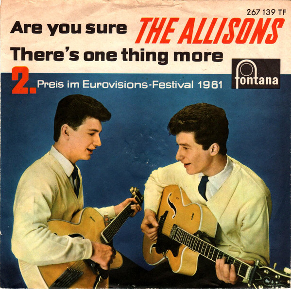 Cover The Allisons - Goodbye, Farewell ! (Are You Sure) (7) Schallplatten Ankauf