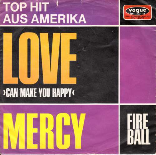 Cover Mercy (4) - Love (Can Make You Happy) (7, Single) Schallplatten Ankauf