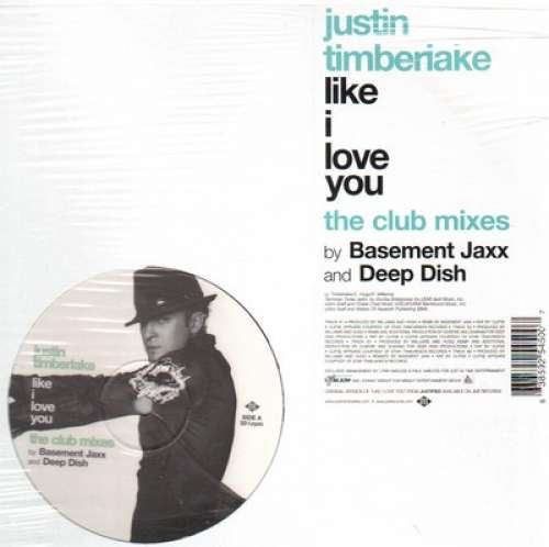 Cover Justin Timberlake - Like I Love You (The Club Mixes) (12, Promo) Schallplatten Ankauf