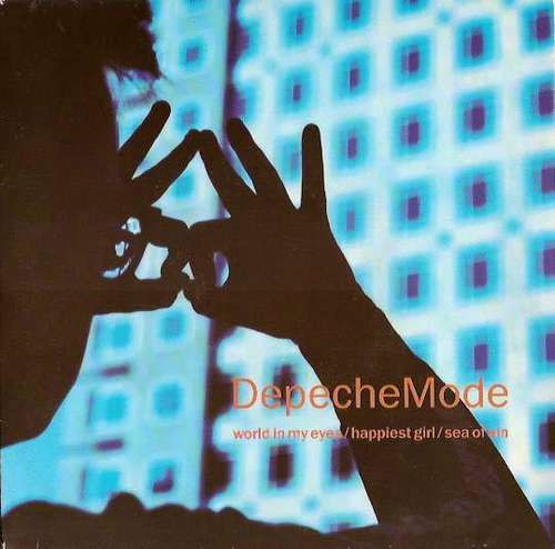 Cover zu DepecheMode* - World In My Eyes / Happiest Girl / Sea Of Sin (7, Single) Schallplatten Ankauf