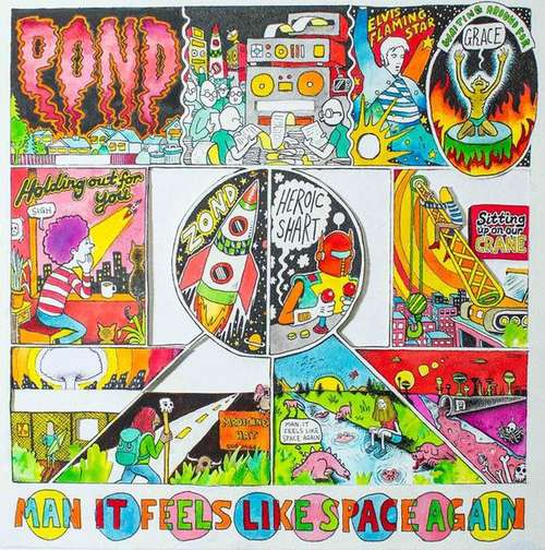 Cover Pond (5) - Man It Feels Like Space Again (LP, Album) Schallplatten Ankauf