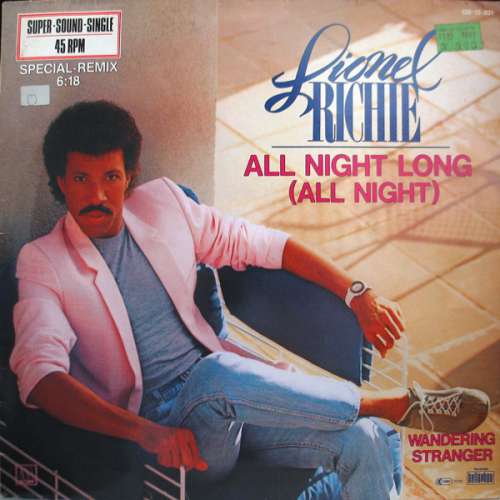 Cover Lionel Richie - All Night Long (All Night) (12, Single) Schallplatten Ankauf