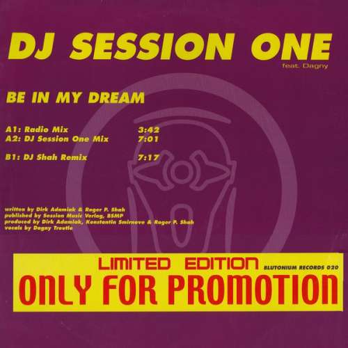 Cover DJ Session One Feat. Dagny - Be In My Dream (12, Ltd, Promo) Schallplatten Ankauf