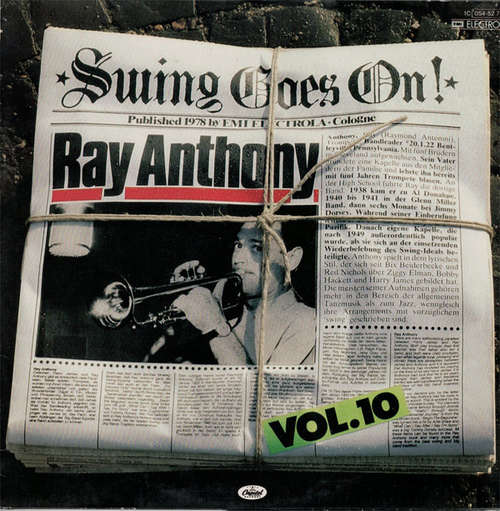 Cover Ray Anthony - Swing Goes On! Vol. 10 (LP, Comp) Schallplatten Ankauf