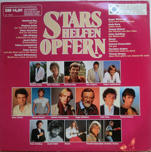 Cover Various - Stars Helfen Opfern (LP, Comp, whi) Schallplatten Ankauf