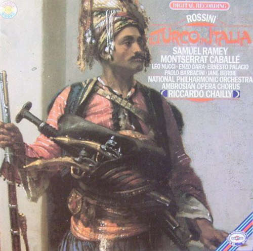 Cover Gioacchino Rossini, Riccardo Chailly, Montserrat Caballé, Samuel Ramey, Leo Nucci - Il Turco In Italia  (3xLP) Schallplatten Ankauf