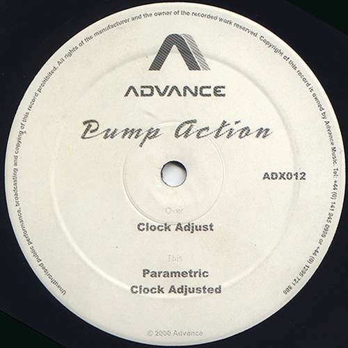 Cover Pump Action - Clock Adjust (12) Schallplatten Ankauf