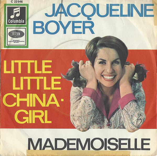 Cover Jacqueline Boyer - Little Little China-Girl  / Mademoiselle (7, Single) Schallplatten Ankauf