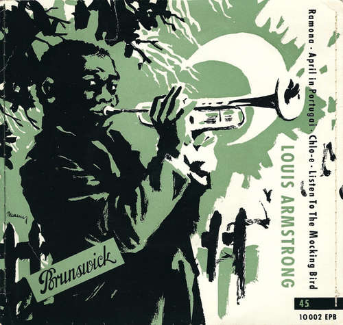 Cover Louis Armstrong - Ramona (7, EP, Mono, RP) Schallplatten Ankauf