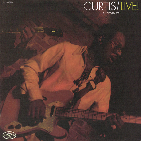 Cover Curtis Mayfield - Curtis / Live! (2xLP, Album, RE, RM, 180) Schallplatten Ankauf