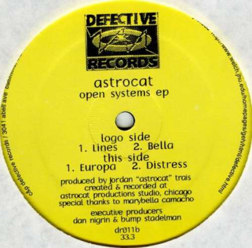 Cover Astrocat - Open Systems EP (12, EP) Schallplatten Ankauf