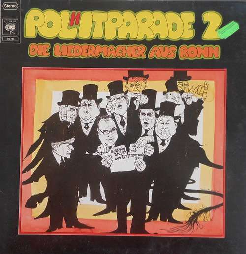 Cover Various - Pol(H)itparade 2 - Die Liedermacher Aus Bonn (LP, Album) Schallplatten Ankauf
