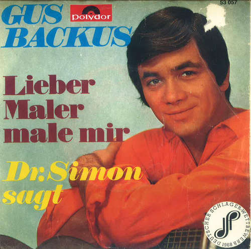 Cover Gus Backus - Lieber Maler Male Mir (7, Single, Mono) Schallplatten Ankauf