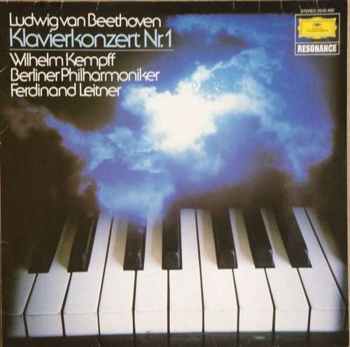 Cover Beethoven* / Wilhelm Kempff • Berliner Philharmoniker • Ferdinand Leitner - Klavierkonzert Nr.1 (LP, RP) Schallplatten Ankauf