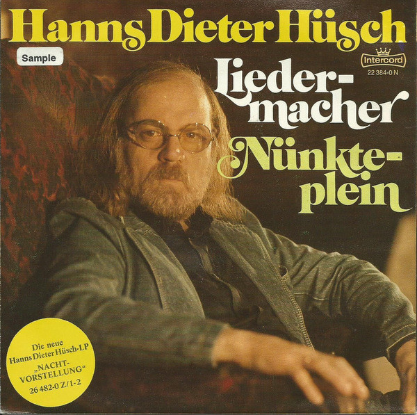 Bild Hanns Dieter Hüsch - Liedermacher (7, Single) Schallplatten Ankauf