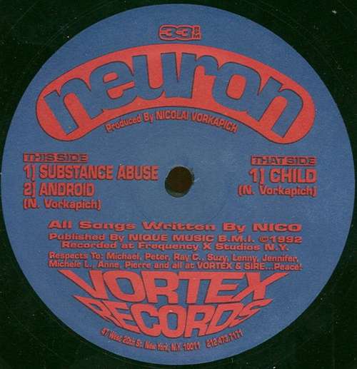 Cover Neuron (2) - Substance Abuse (12) Schallplatten Ankauf